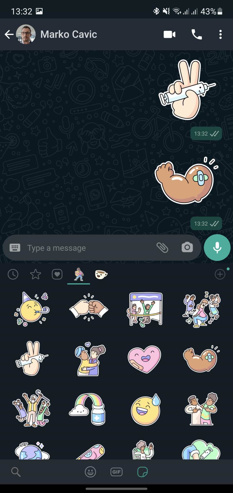 Stikeri sa vakcinama za WhatsApp kako ih preuzeti i slati u porukama