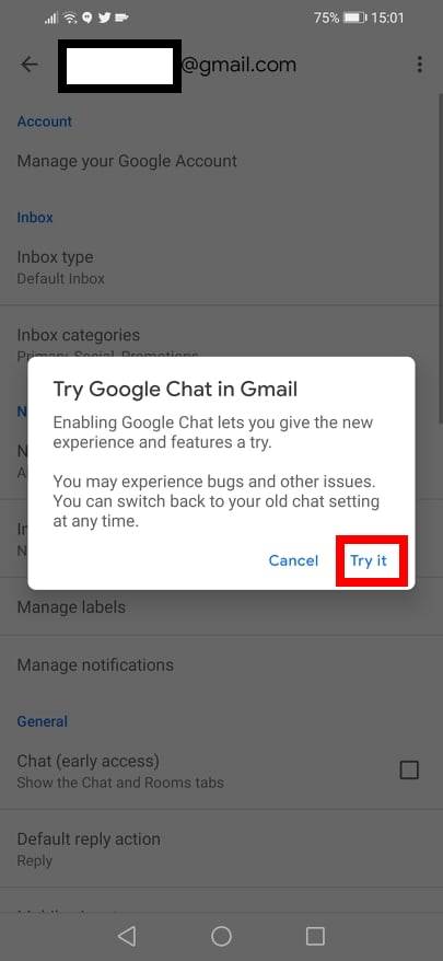 gmail nove opcije chats rooms kako ih aktivirati saveti 