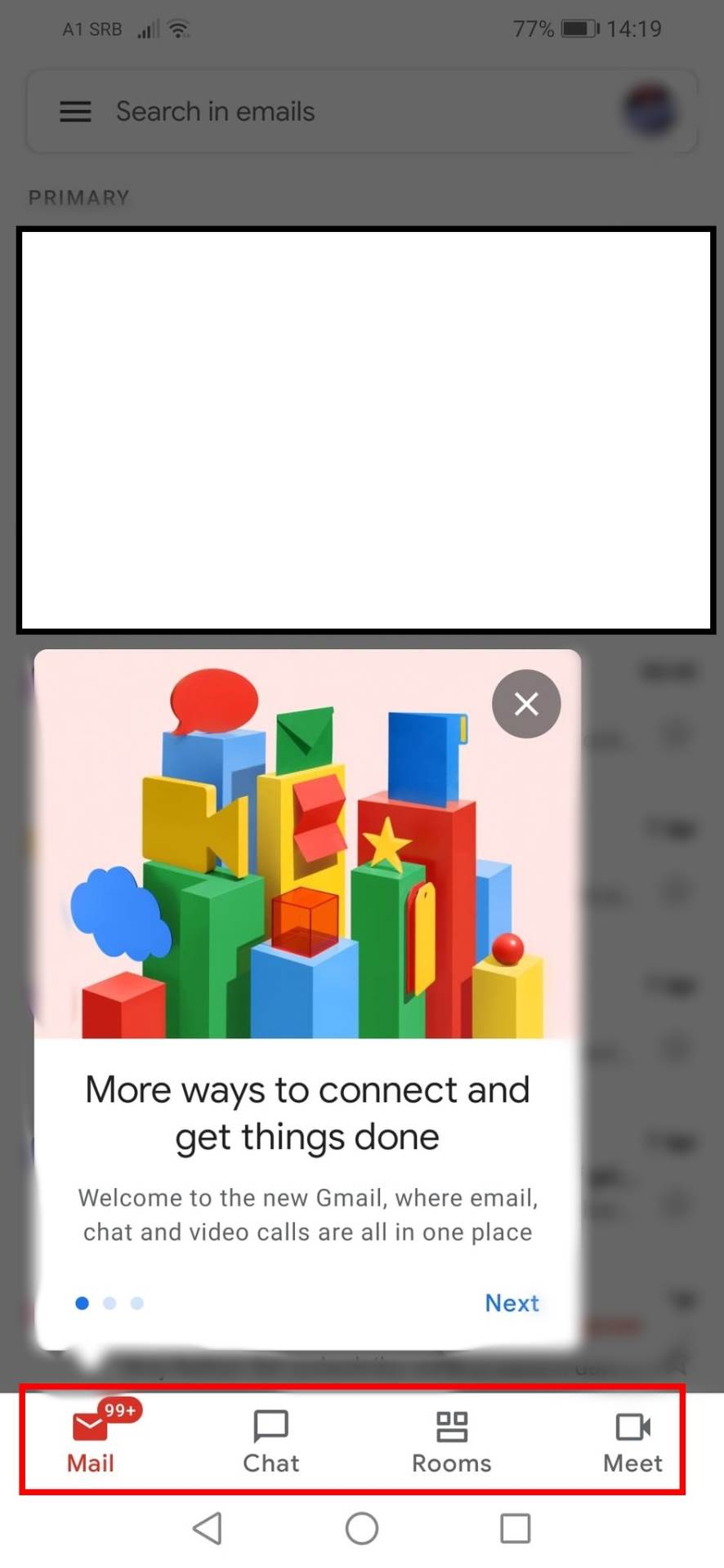 gmail nove opcije chats rooms kako ih aktivirati saveti 