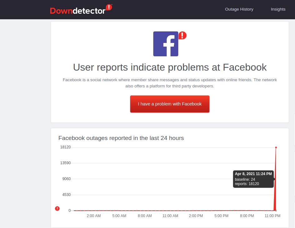 Instagram Facebook problem ne rade društvene mreže Pao Instagram pao Facebook