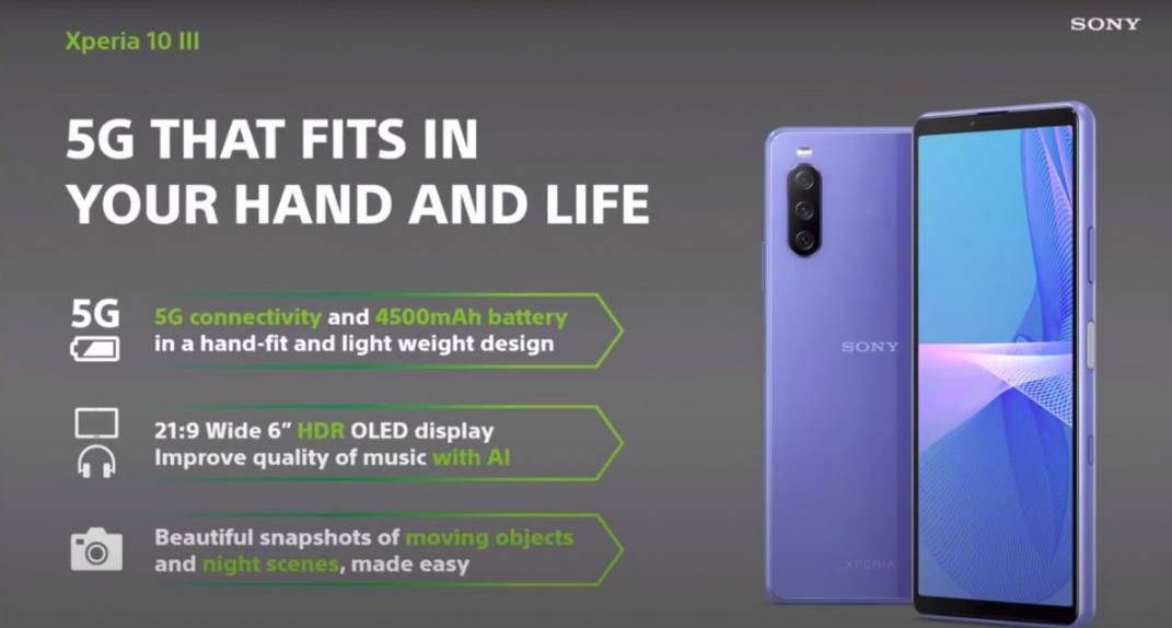 sony xperia 1 xperia 10 xperia 5 novi telefoni kompanije sony