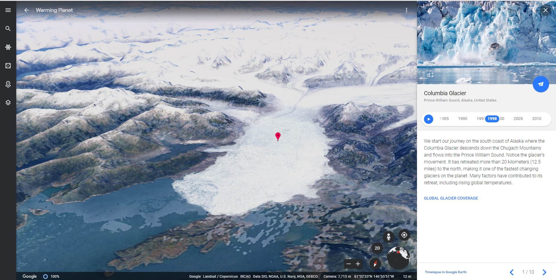 google earth vraćanje vremena nova opcija putovanje kroz vreme