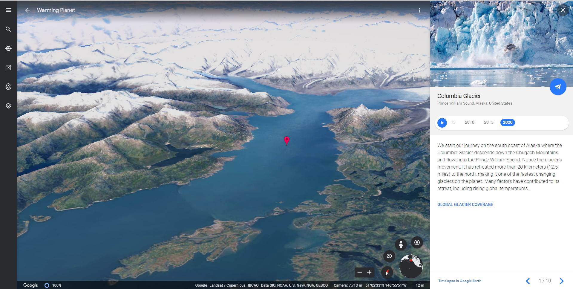 google earth vraćanje vremena nova opcija putovanje kroz vreme
