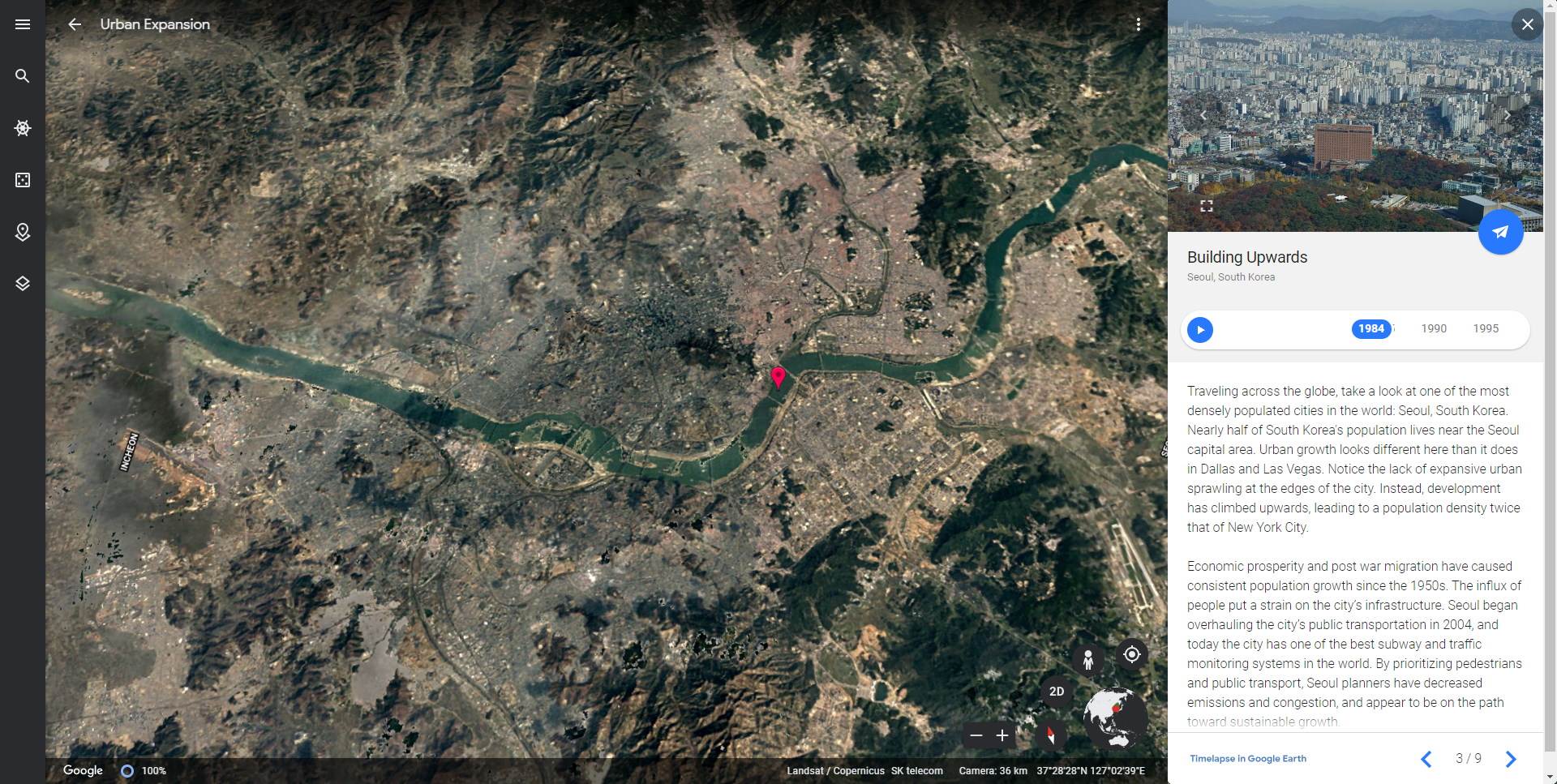 google earth vraćanje vremena nova opcija putovanje kroz vreme