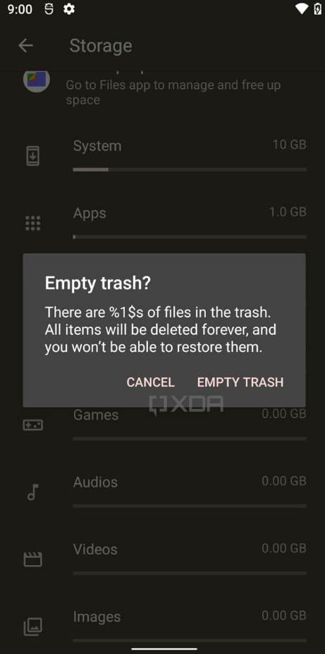 android 12 nove opcije recycle bin kanta translate prevod