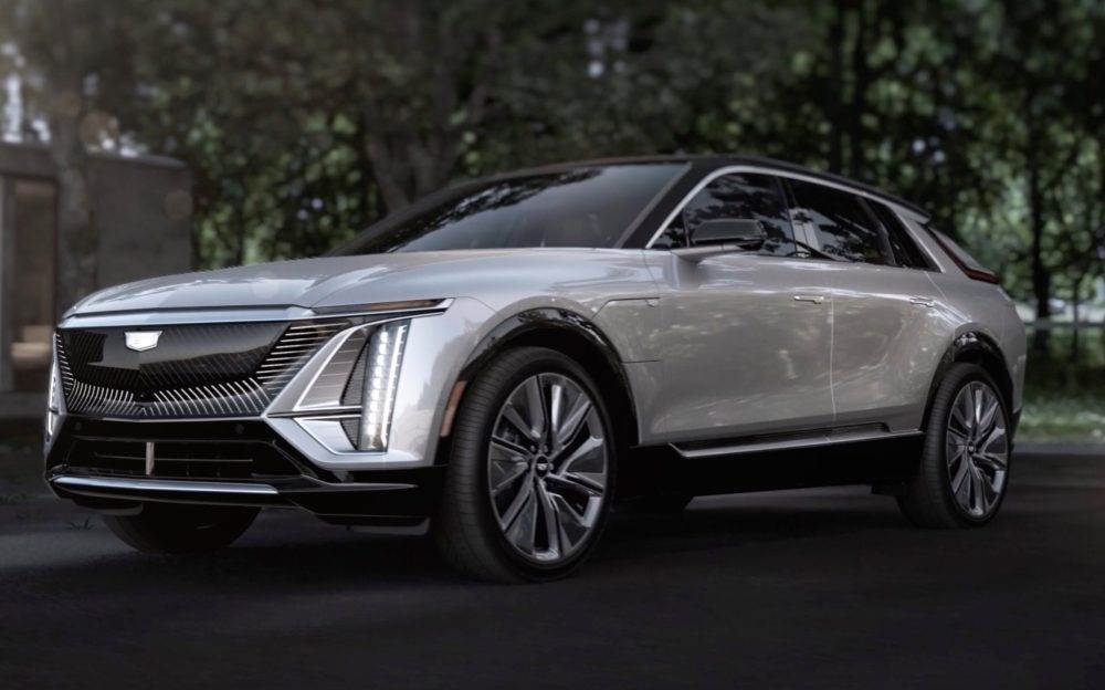 cadillac lyriq električni automobili general motors
