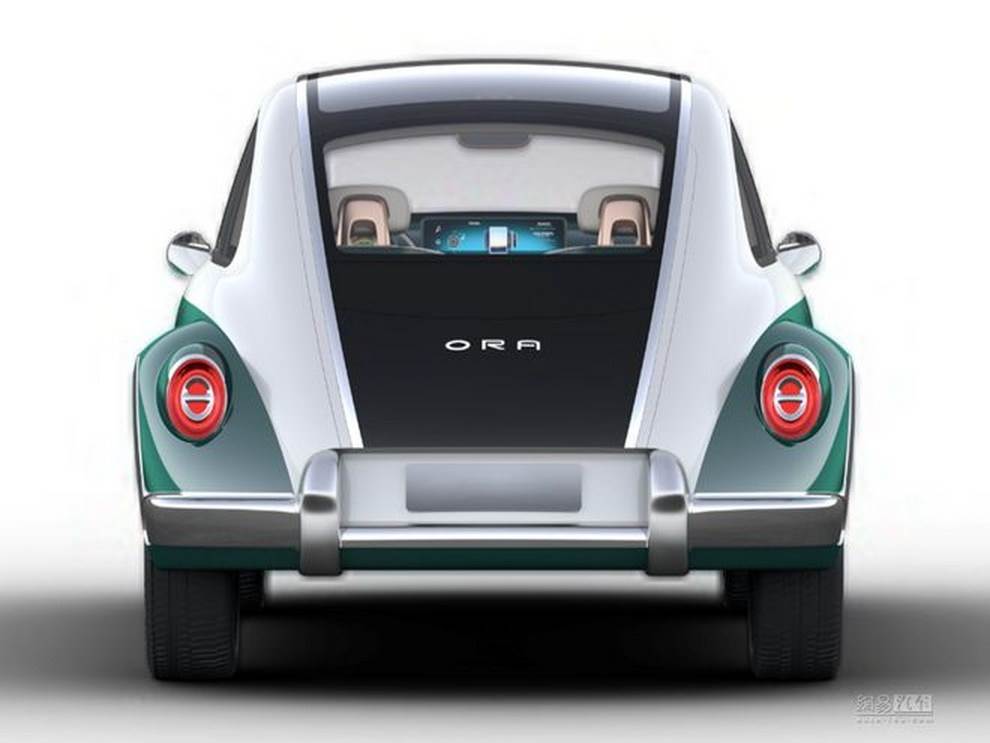 volkswagen beetle buba električni automobil ora punk cat great wall