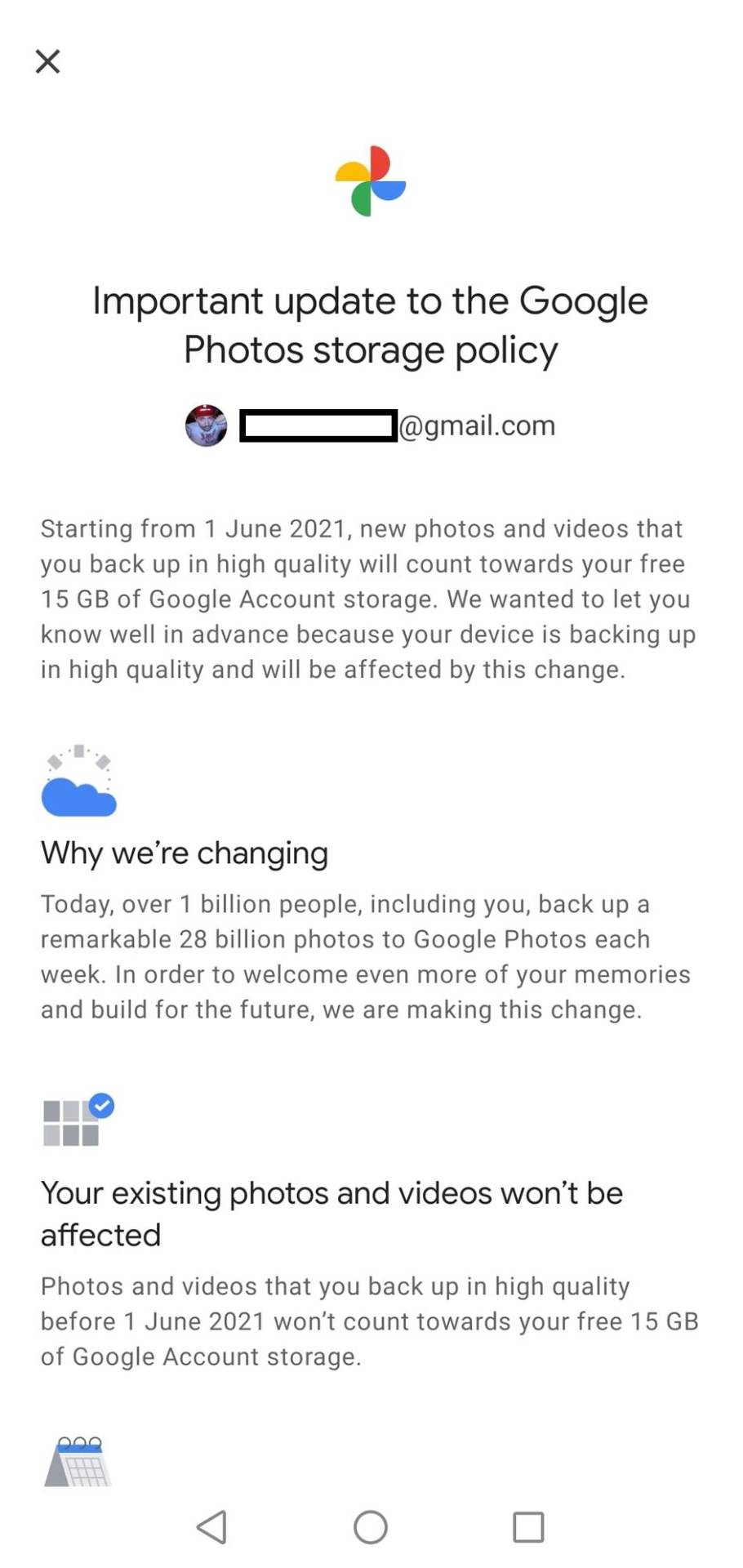 google photos pretplata cloud storage memorija na telefonu fotografije slike besplatno