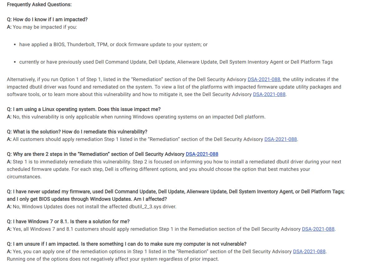 dell računari patch drajveri instalacija sigurnosni propust hakeri 