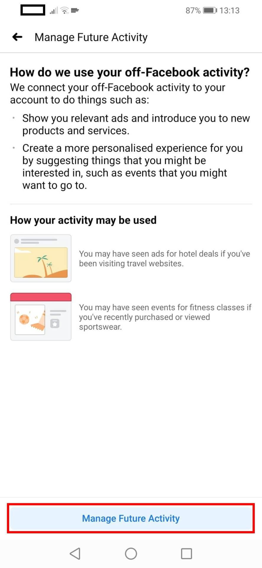 facebook privatnost podataka aplikacije dele informacije isključite špijuniranje