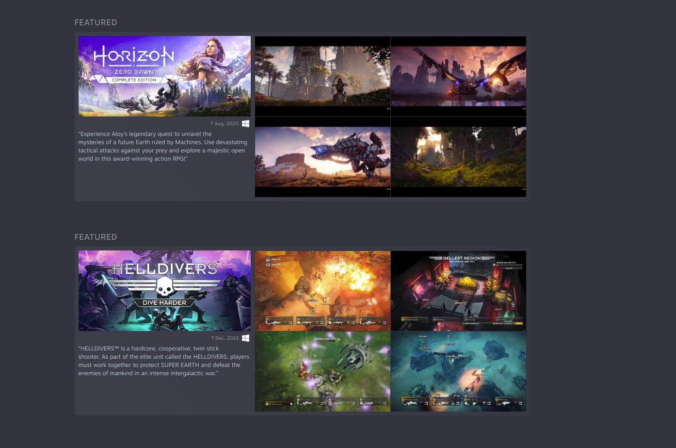 playstation ekskluzive video igre days gone pc steam horizon zero dawn