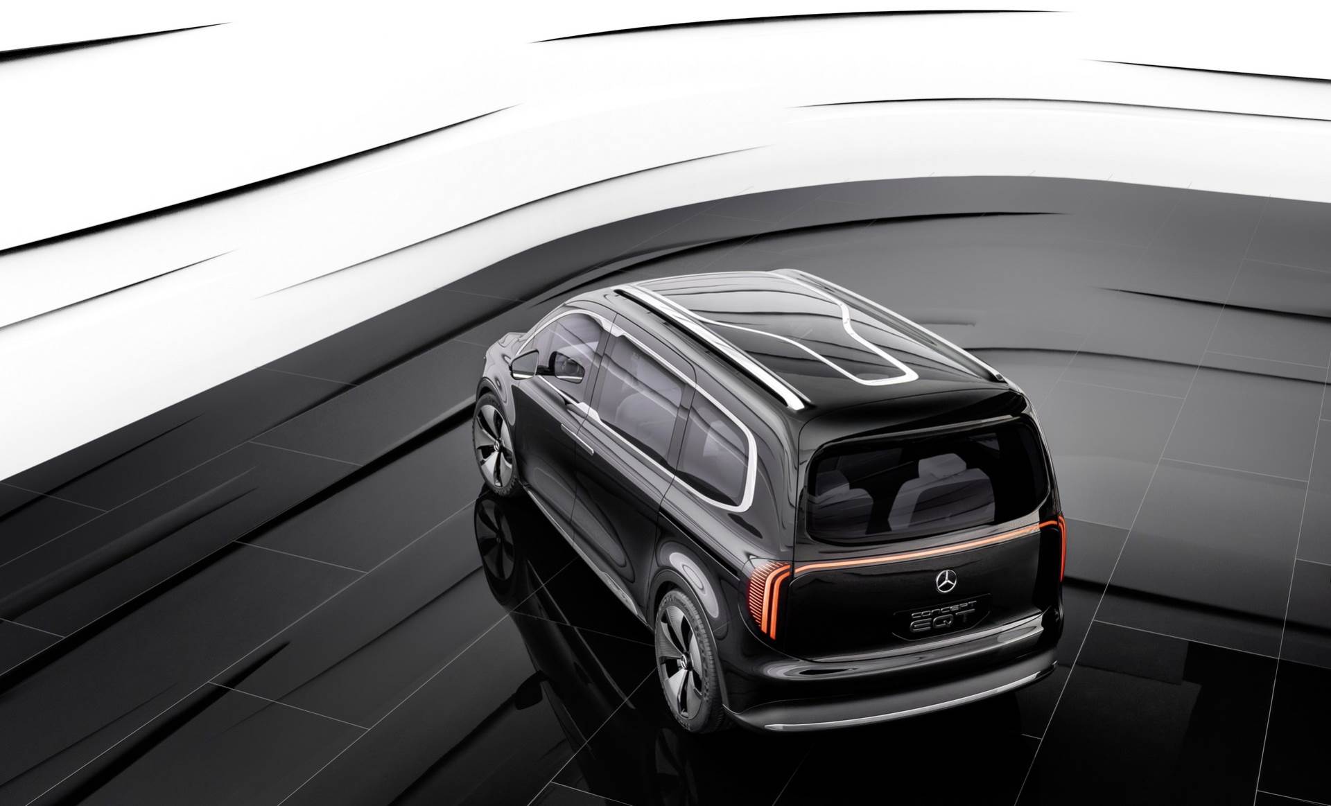 mercedes-benz električni automobil eqt minivan 