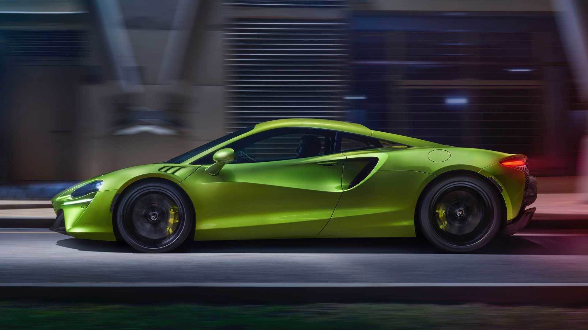 meklaren hibridni automobil električno vozilo artura