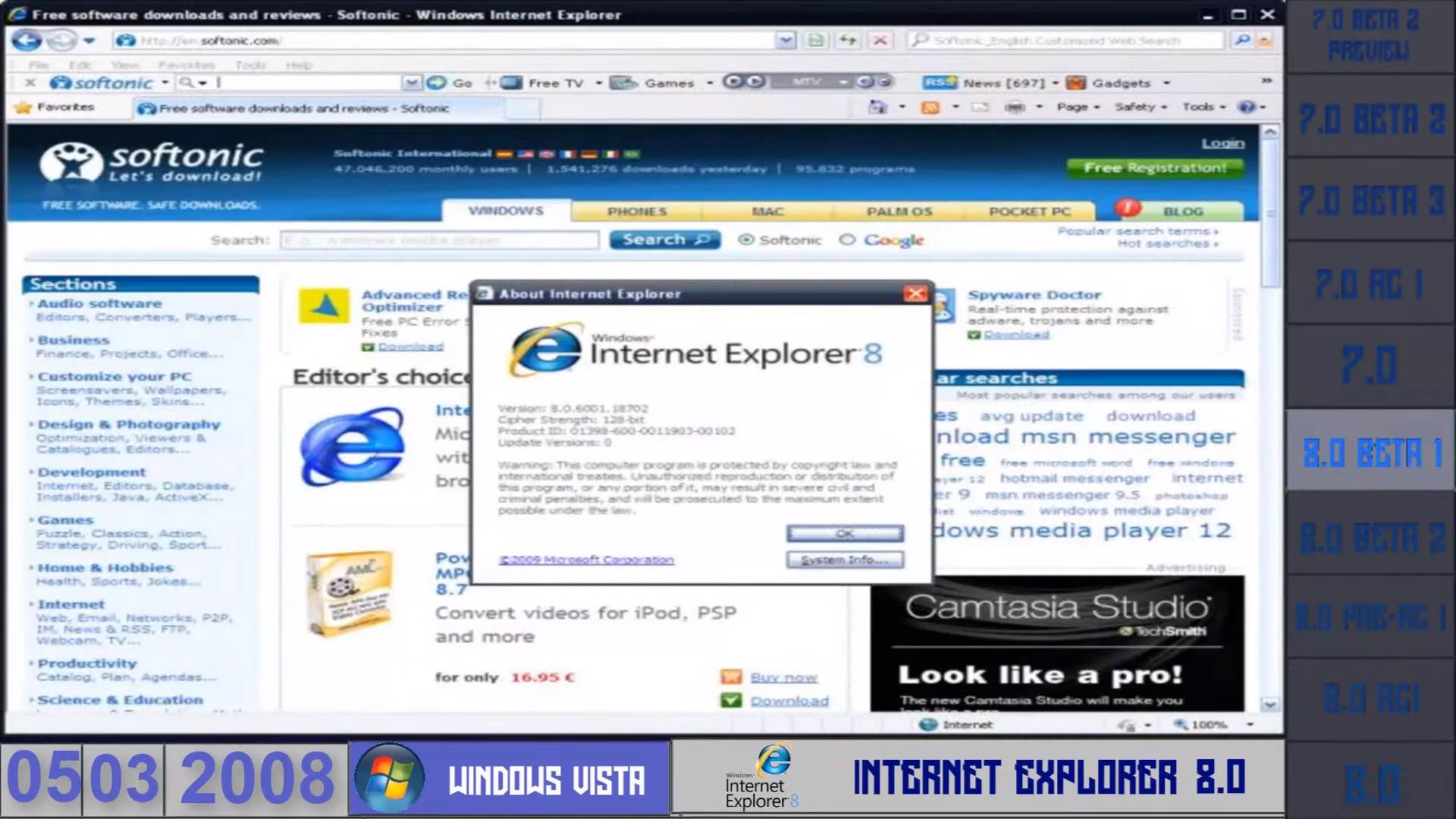 Gasi se Internet Explorer
