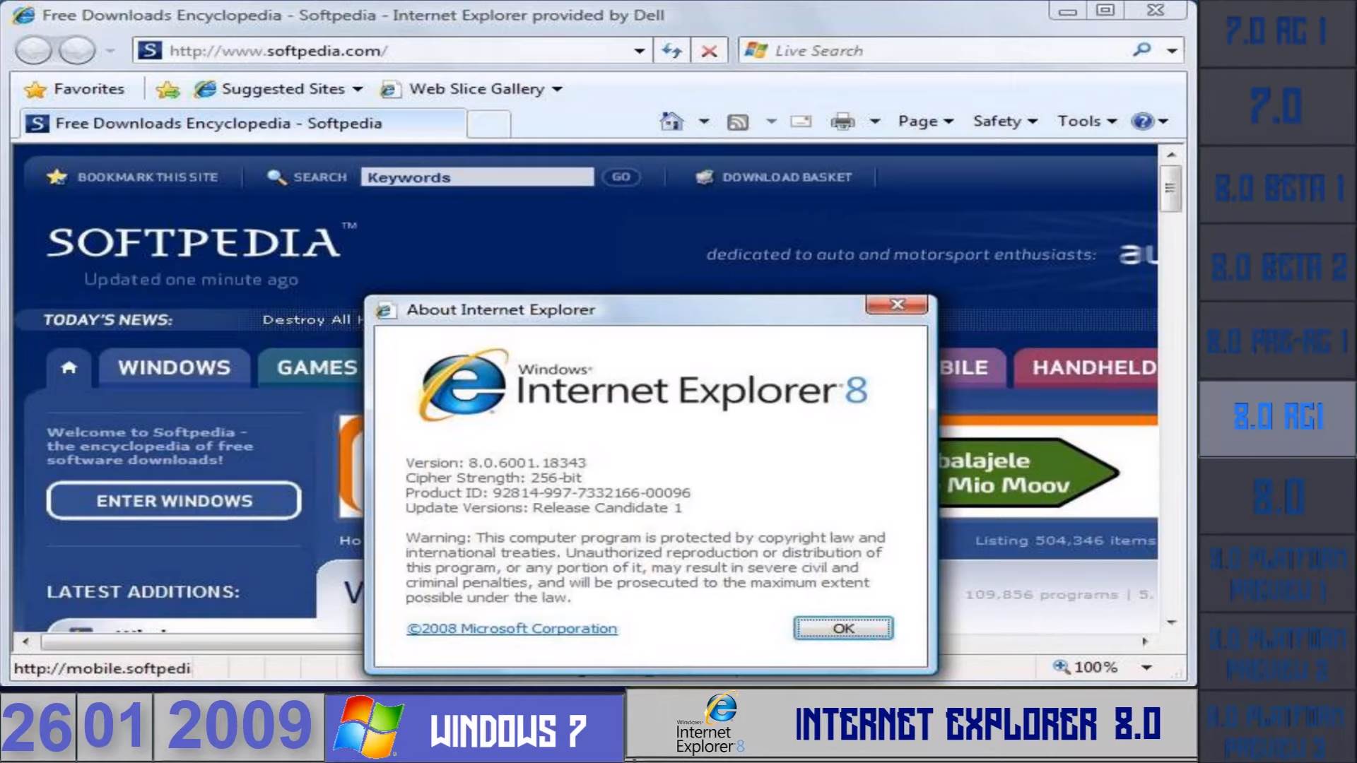 Gasi se Internet Explorer