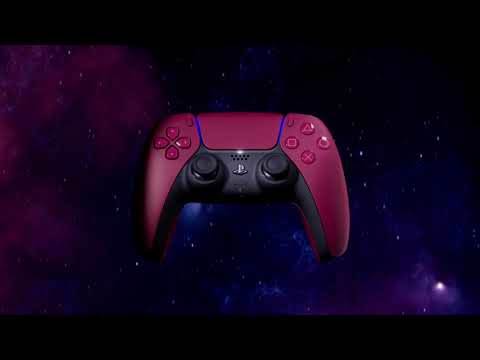 playstation 5 konzola dualsense cosmic red & midnight black kontroler video foto cena kupovina