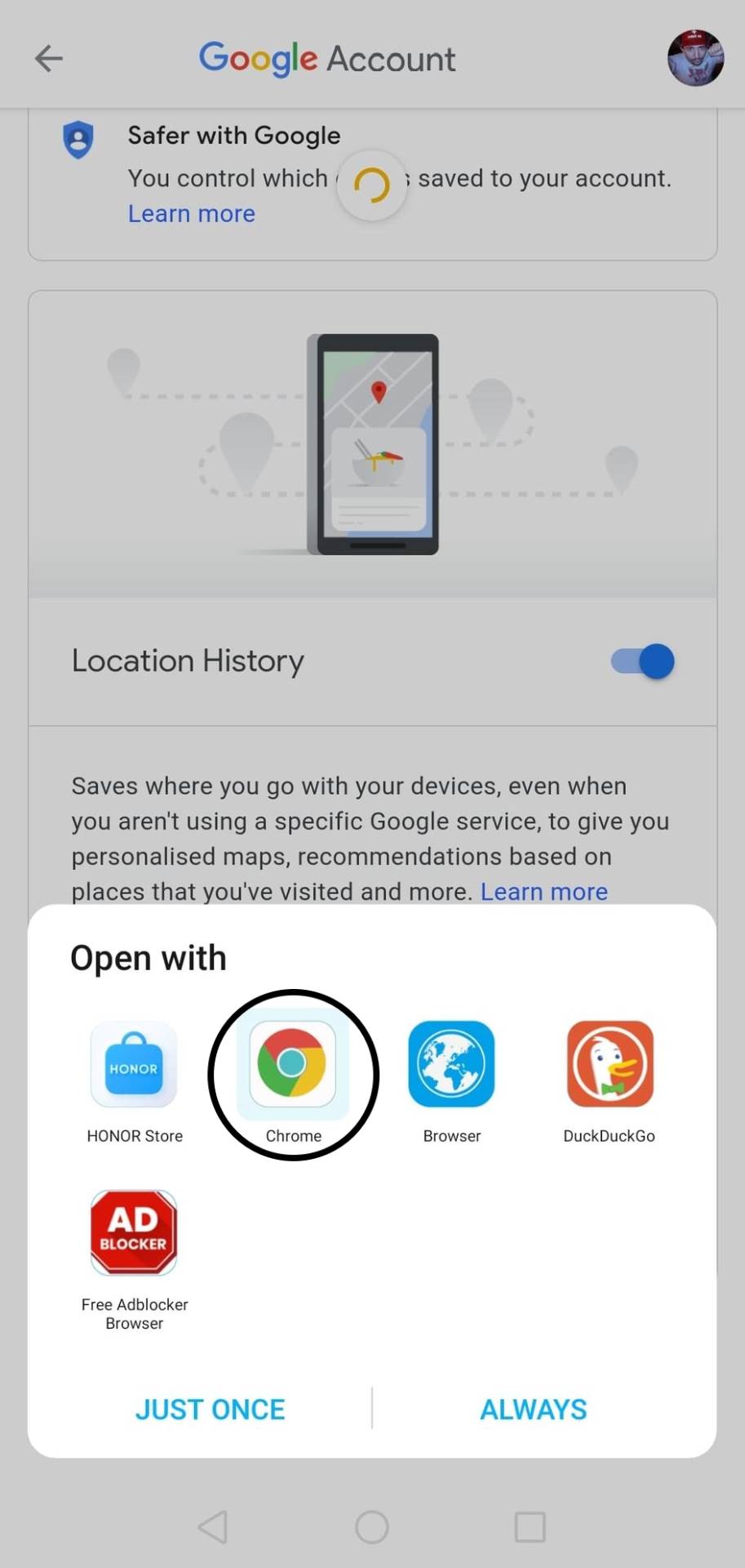google maps kako isključiti praćenje location history