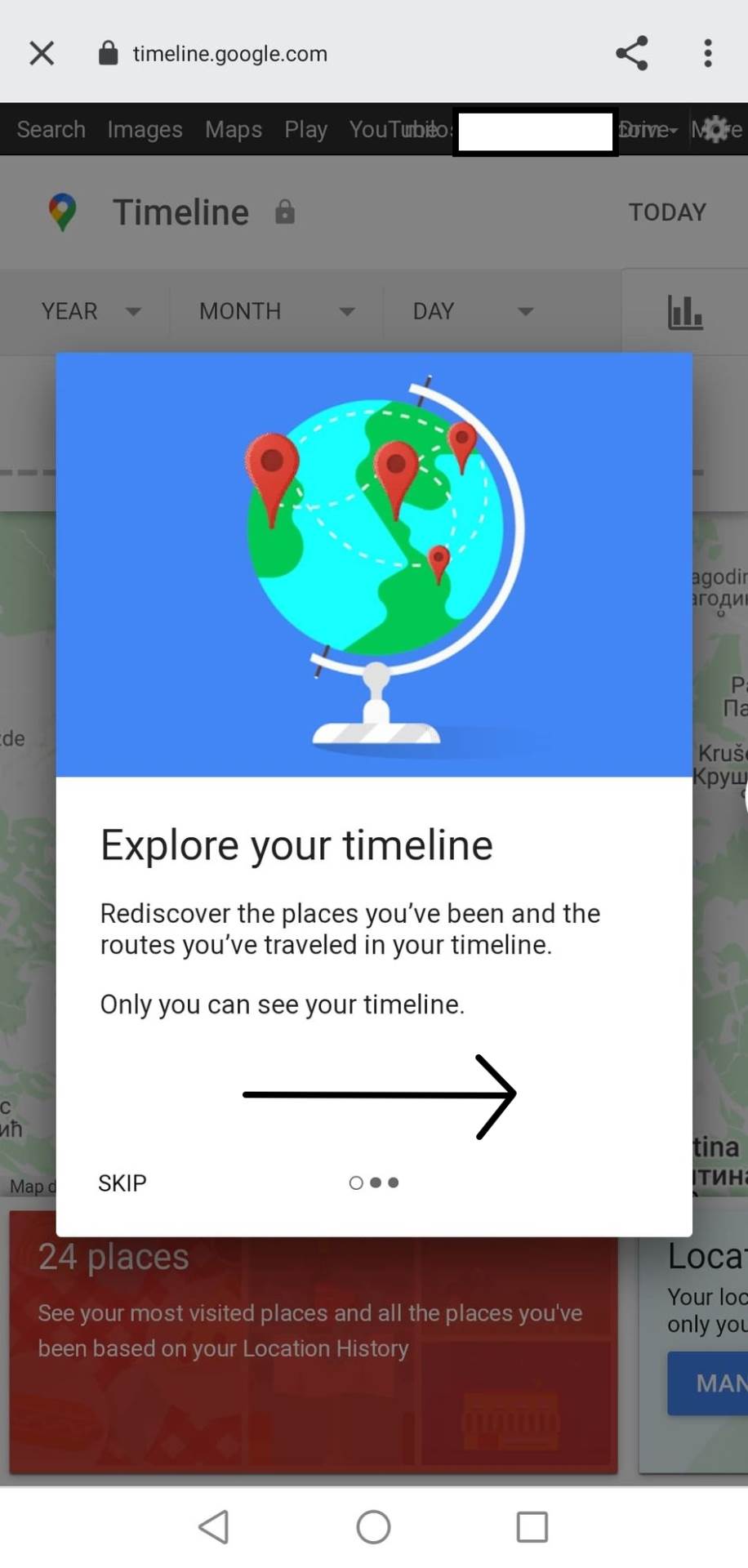 google maps kako isključiti praćenje location history