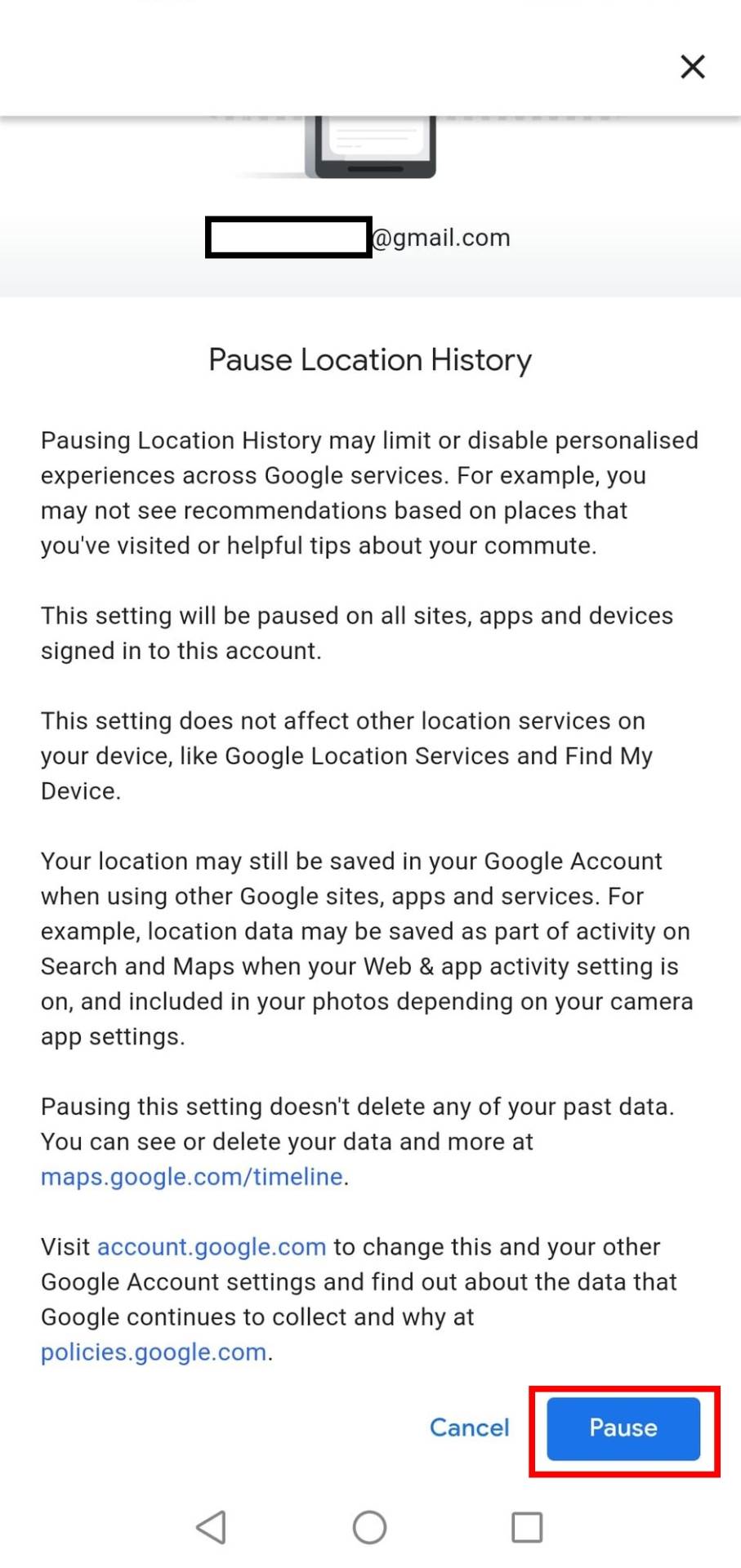 Ne radi Google Maps opcija za deljenje lokacija