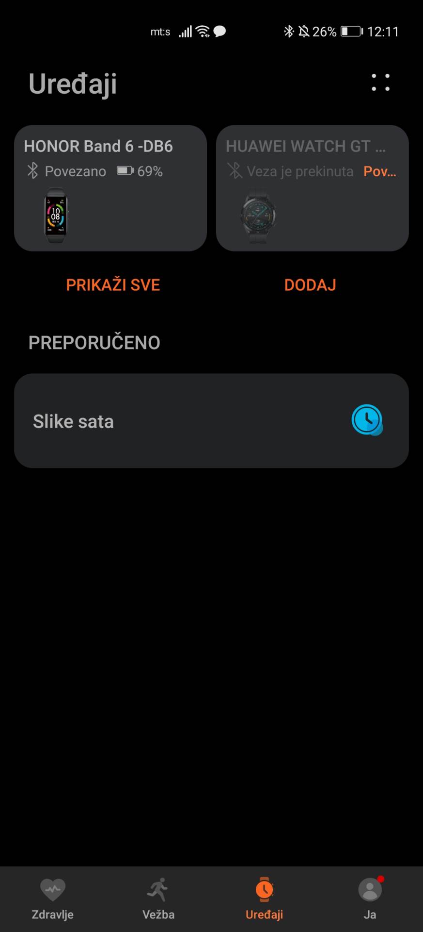 honor band 6 fitnes narukvica cena prodaja kupovina utisci praćenje zdravlja sport kako radi foto