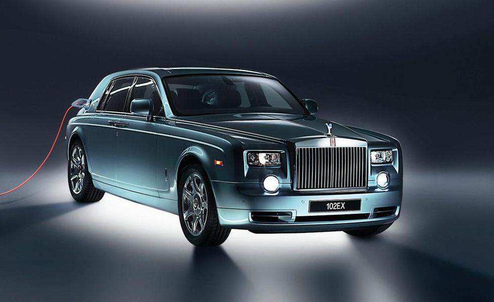 rolls-royce silent shadow električni automobil elektrifikacija