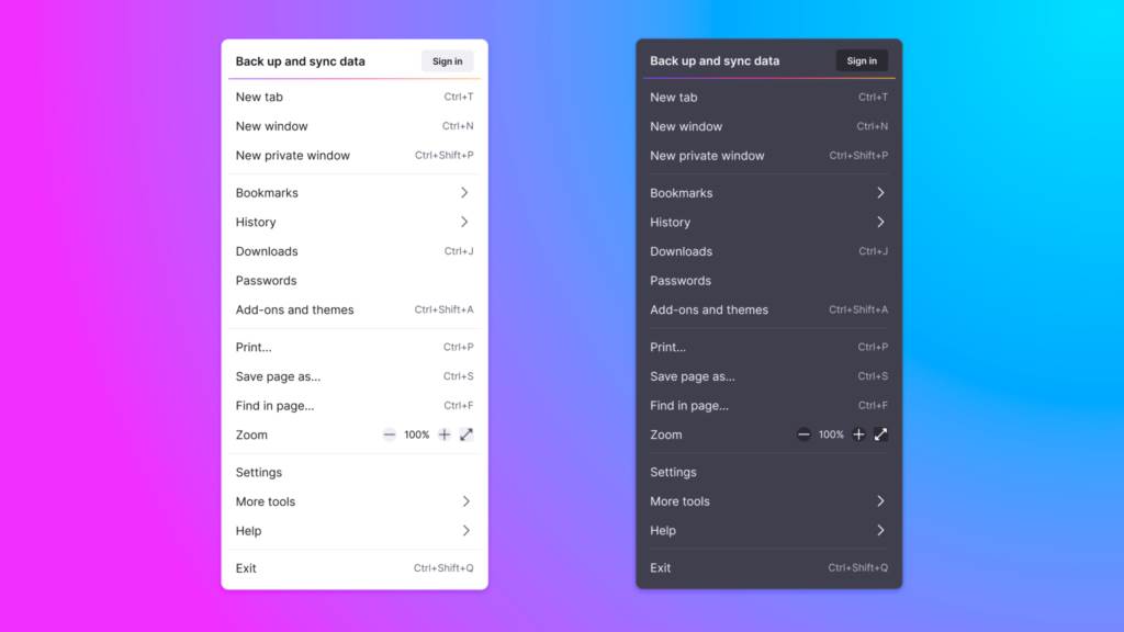 firefox update redizajn nova verzija