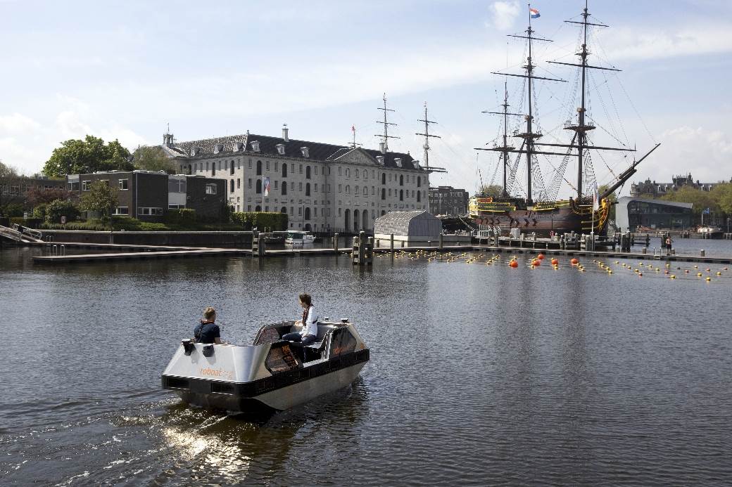 električni čamac roboat amsterdam 