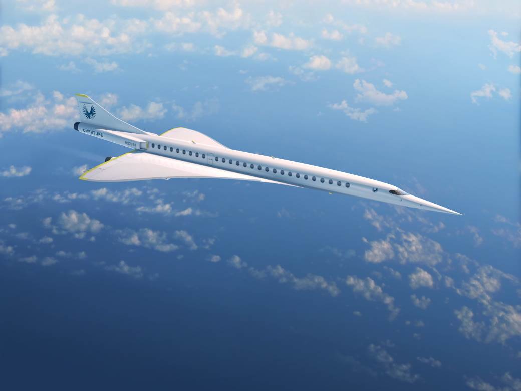 supersonični avion letenje United amerika