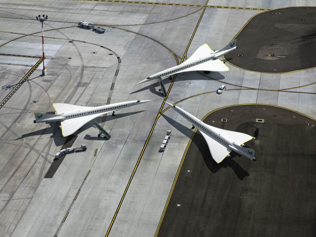 supersonični avion letenje United amerika