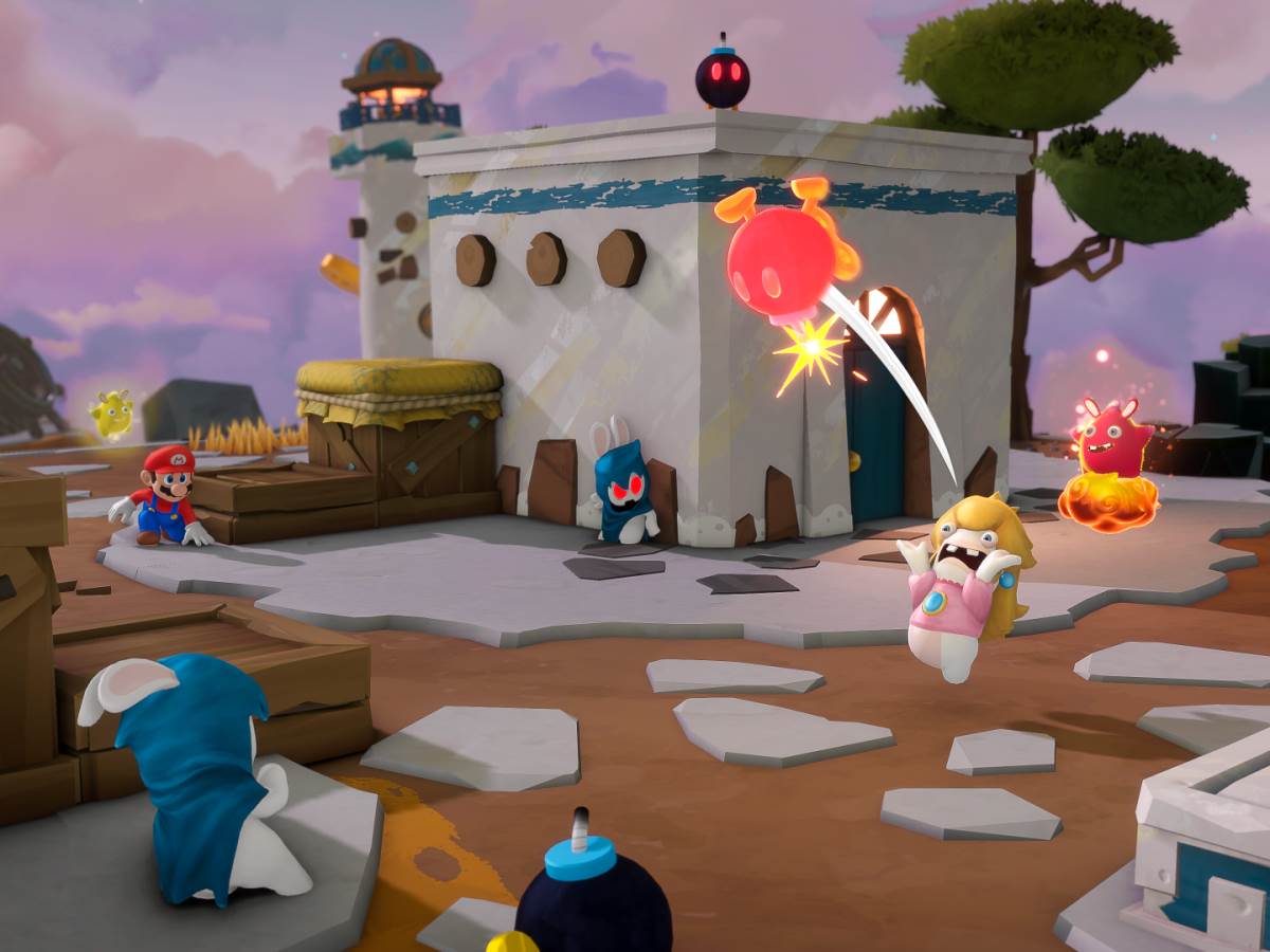 mario + rabbids sparks of hope igra foto video