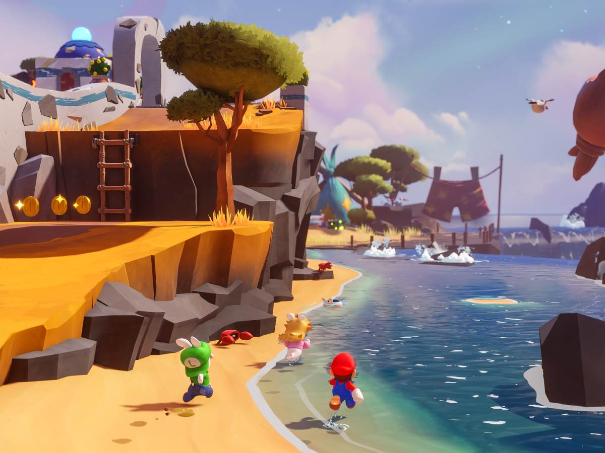 mario + rabbids sparks of hope igra foto video