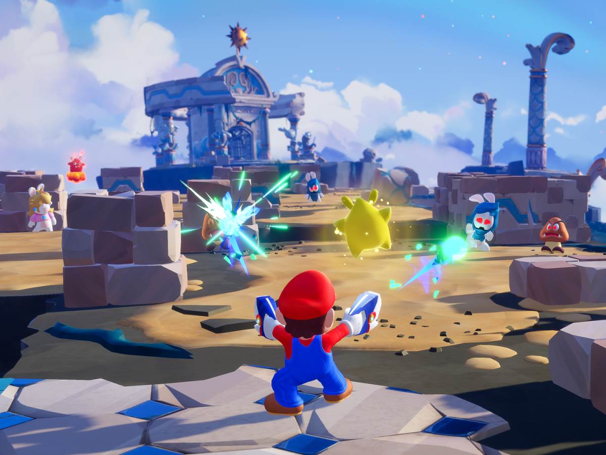 mario + rabbids sparks of hope igra foto video