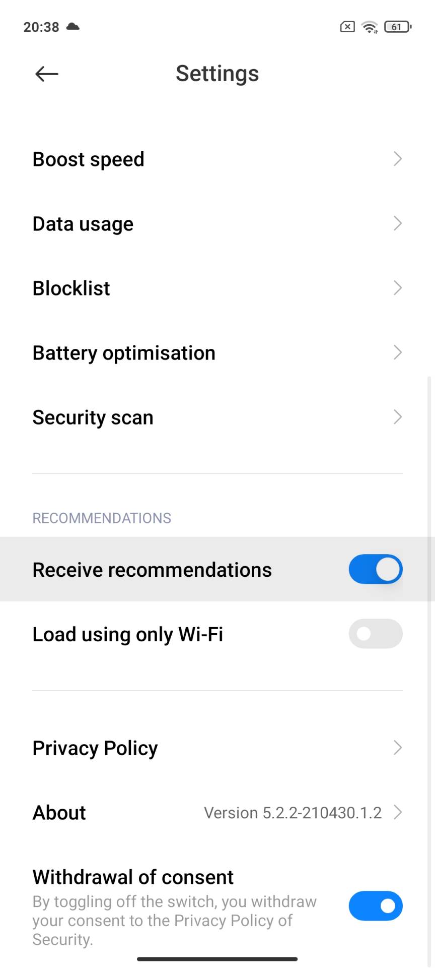 xiaomi telefoni kako iskljuciti reklame miui 12