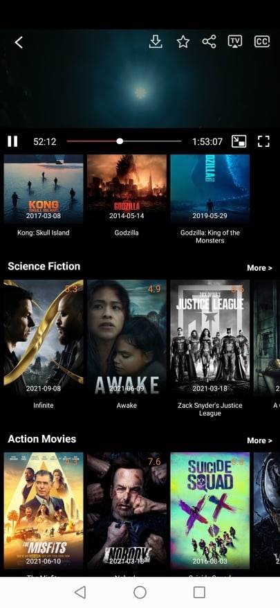 besplatno gledanje filmova i serija aplikacija zoshy app store