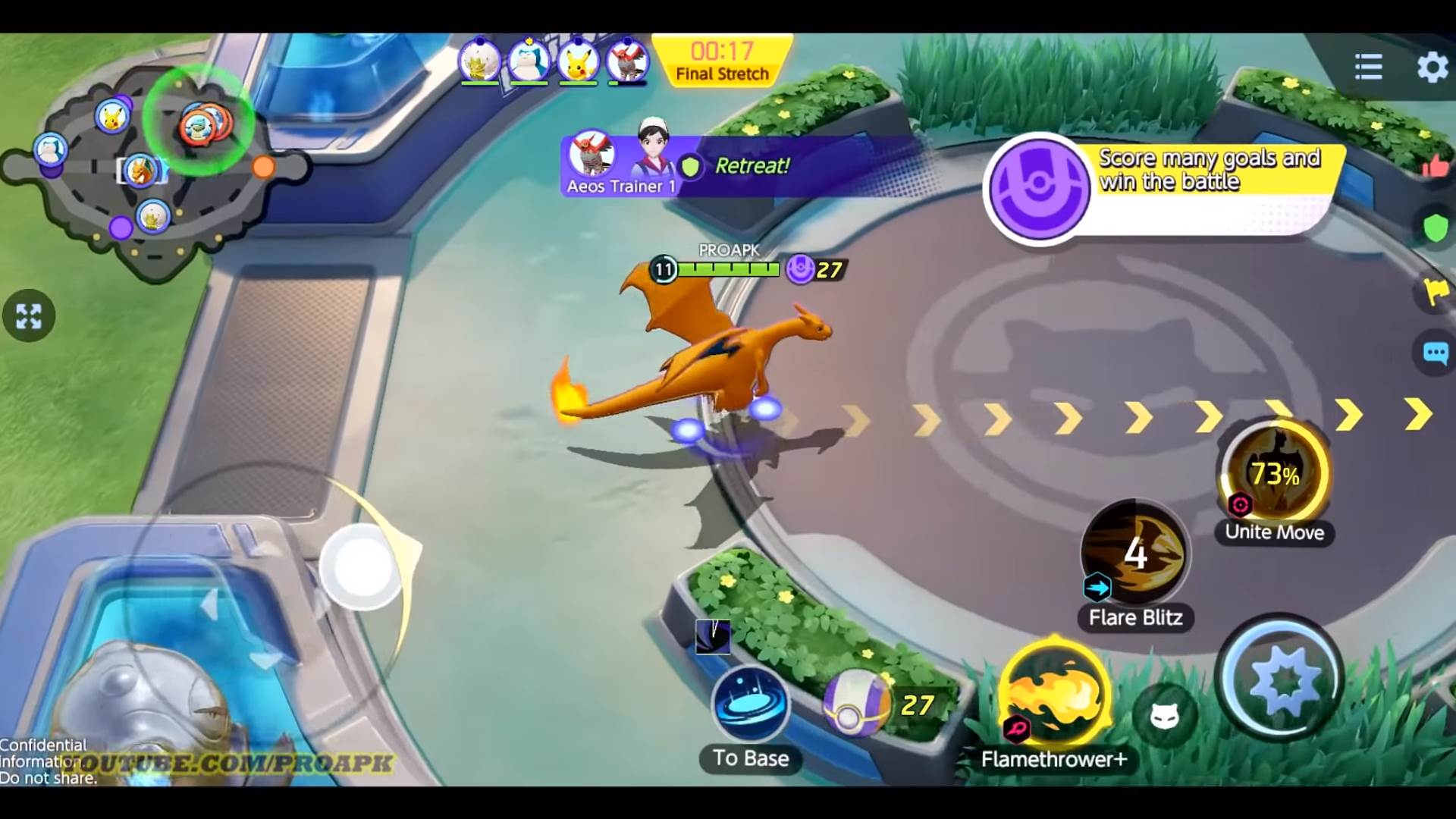 pokemone unite za android telefone 