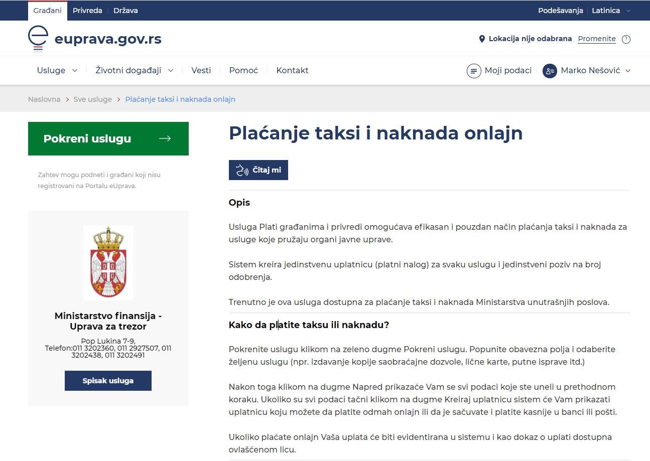 Produženje lične karte, pasoša i vozačke dozvole onlajn