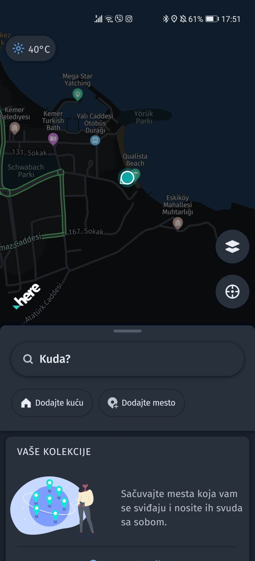 nova here wego navigacija