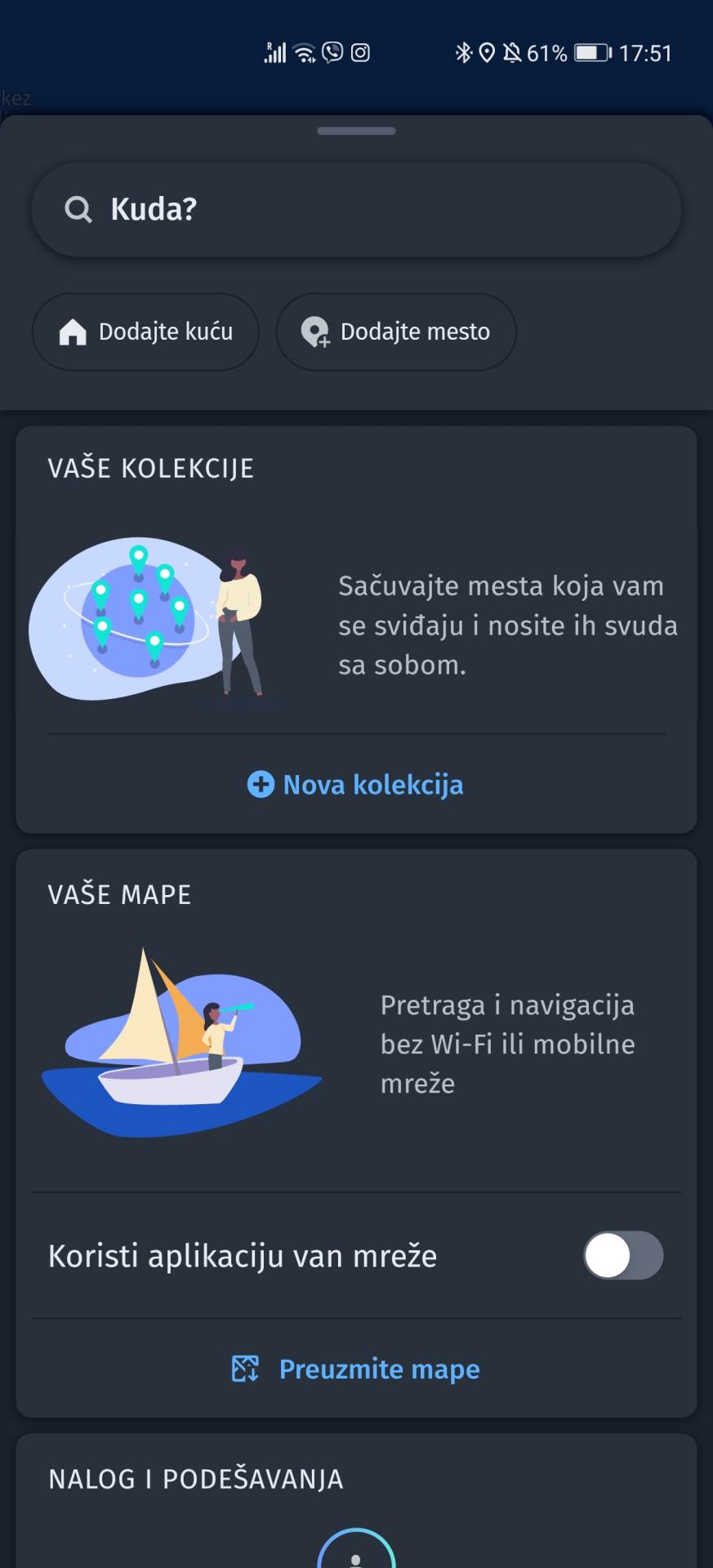 nova here wego navigacija