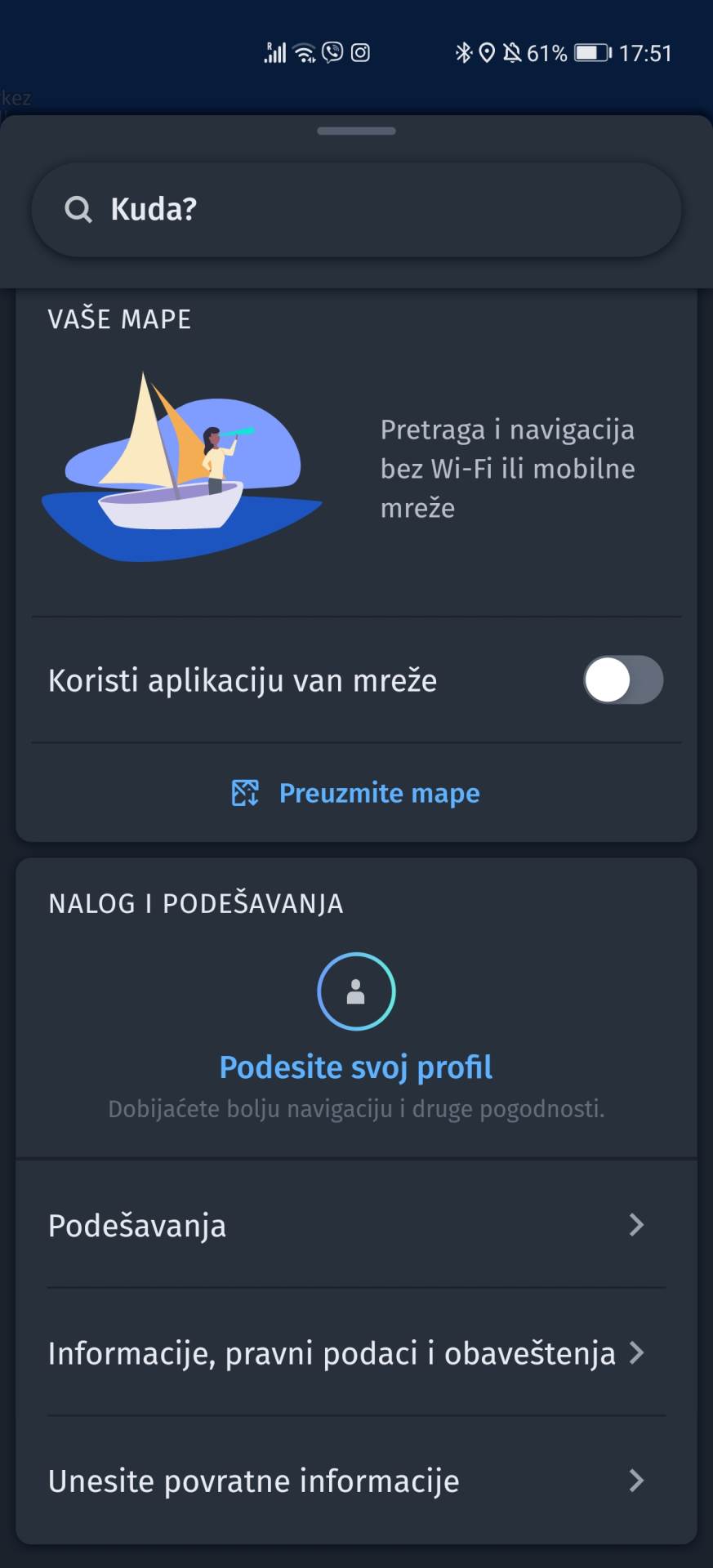 nova here wego navigacija