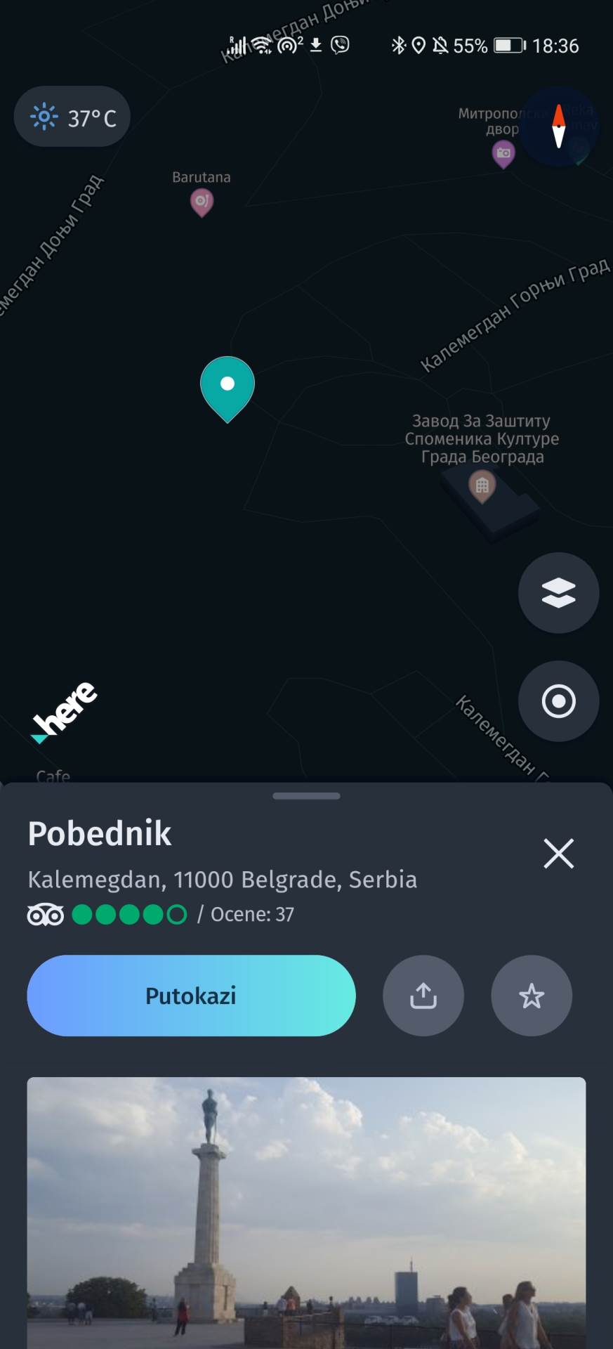 nova here wego navigacija