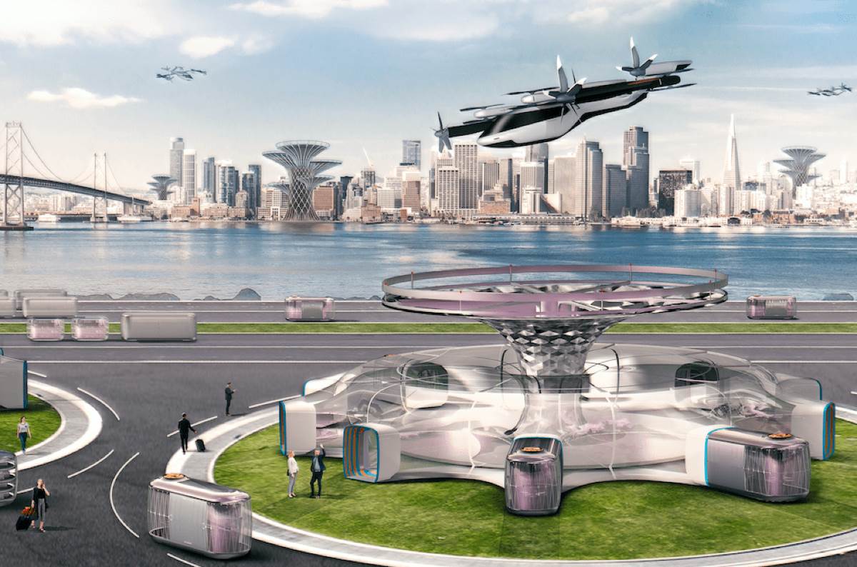 leteći automobili u gradovima do kraja decenije