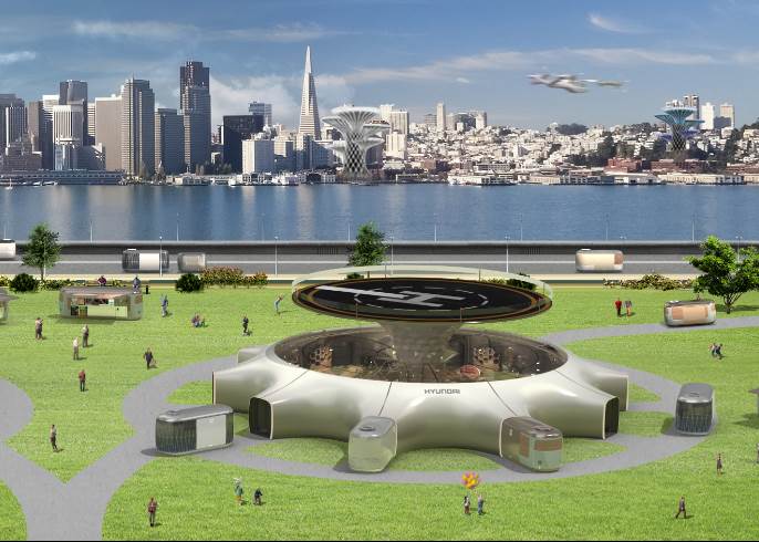 leteći automobili u gradovima do kraja decenije