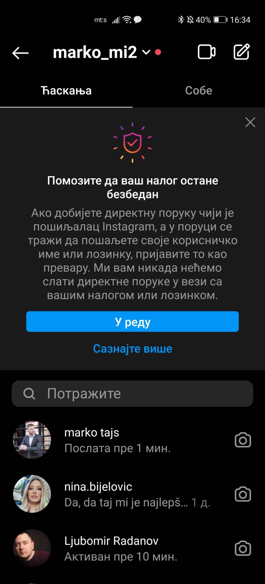Instagram prevara zaključavanje naloga kako rešiti problem