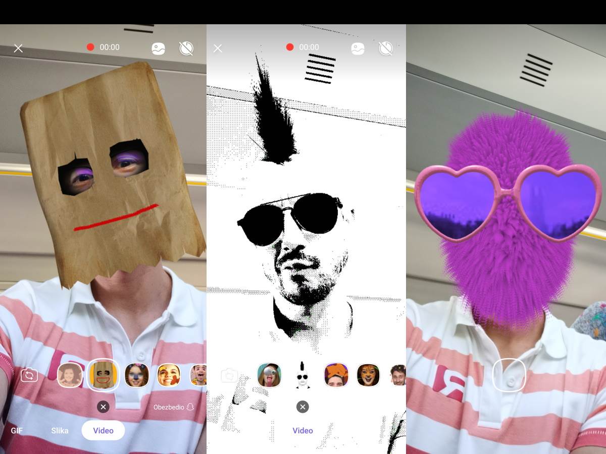 viber lenses filteri kako rade