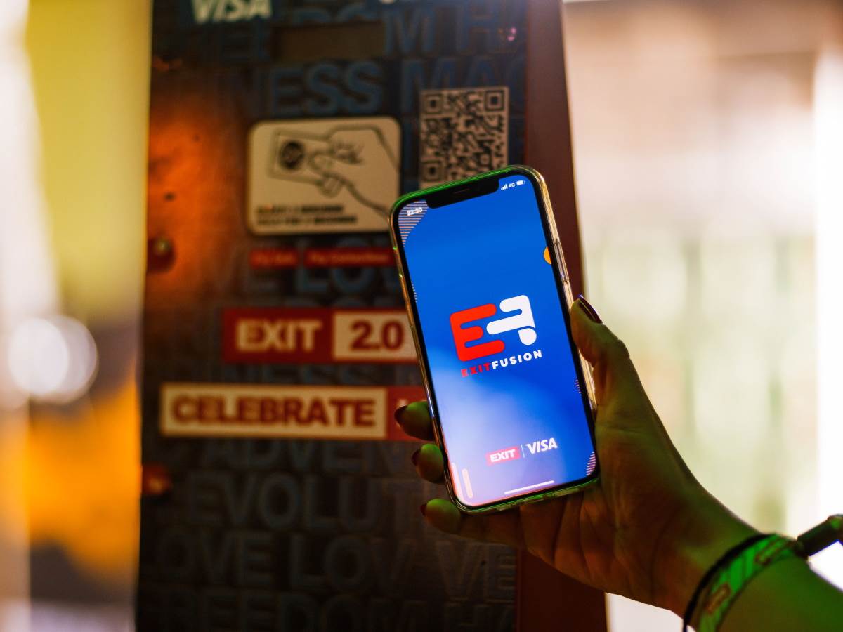 exit fusion aplikacija qr kod plaćanje