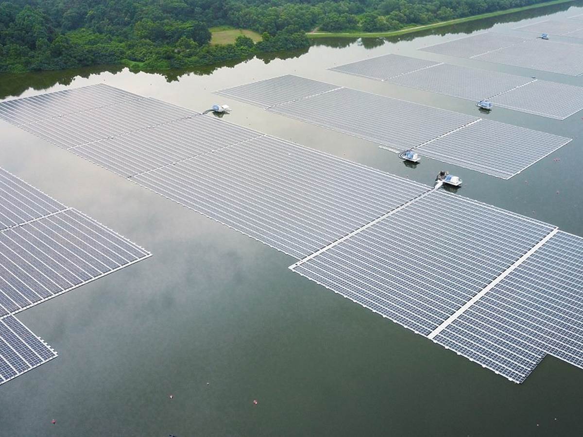 Plutajuća solarna elektrana na vodi Singapur Sembcorp