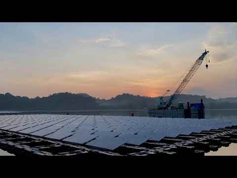 Plutajuća solarna elektrana na vodi Singapur Sembcorp