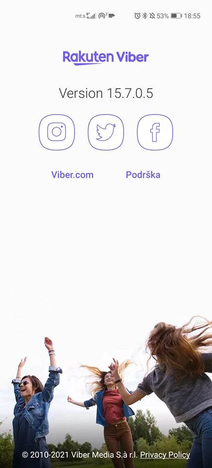 Viber backup slika i video snimaka