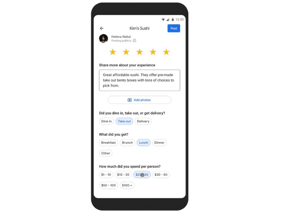 Google Maps plaćanje parkinga, ocene restorana, COVID informacije