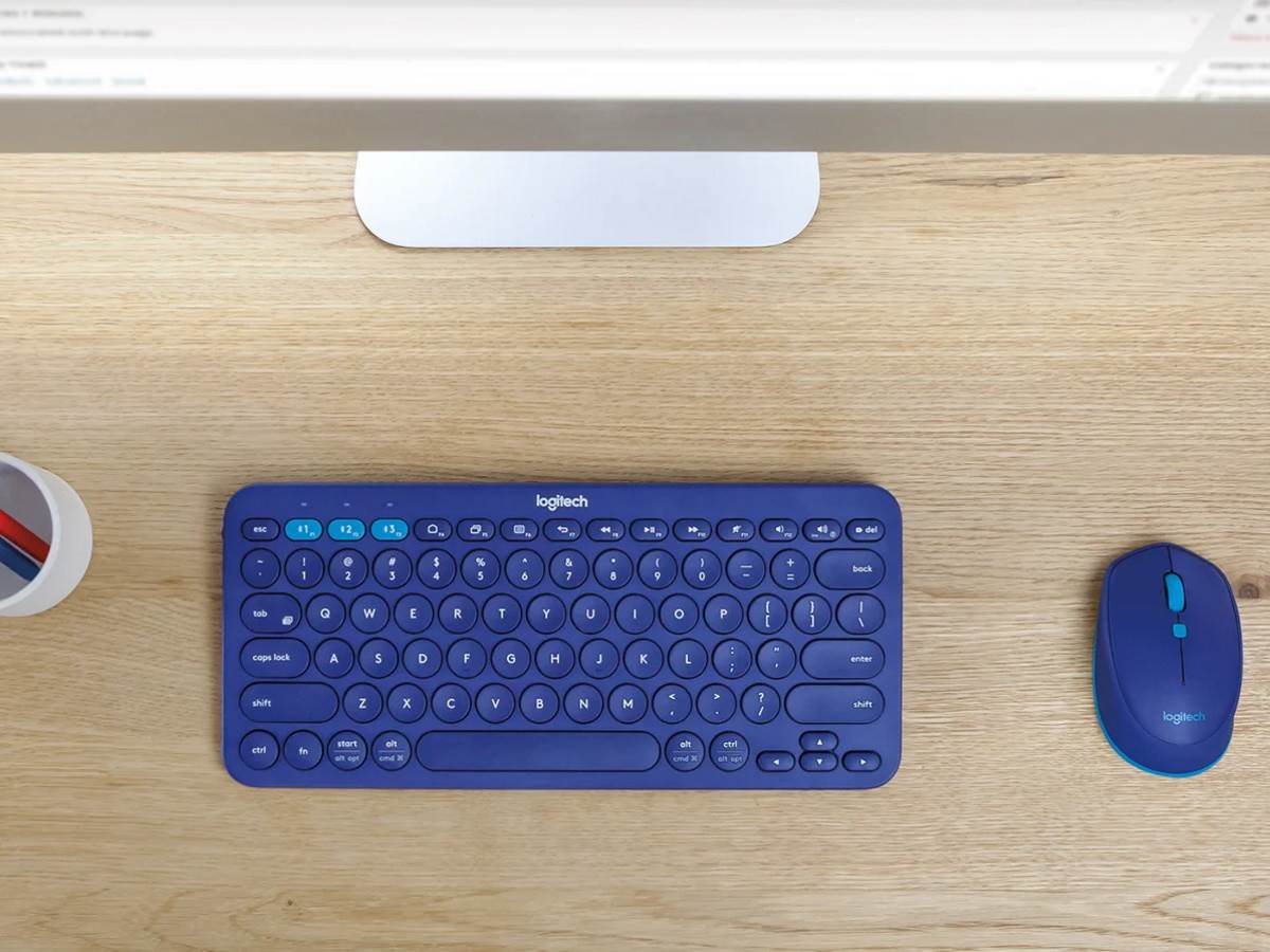 Logitech K380 bežična tastatura i miš Pebble M350